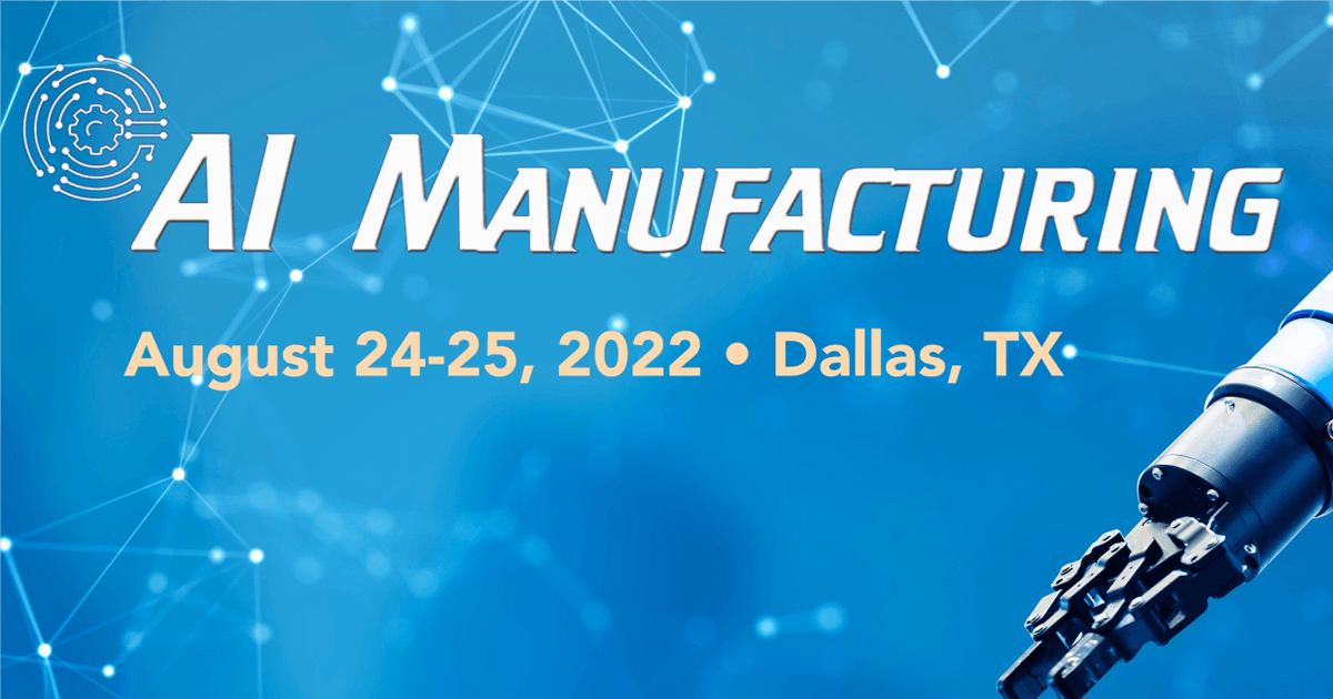 ai manufacturing conference