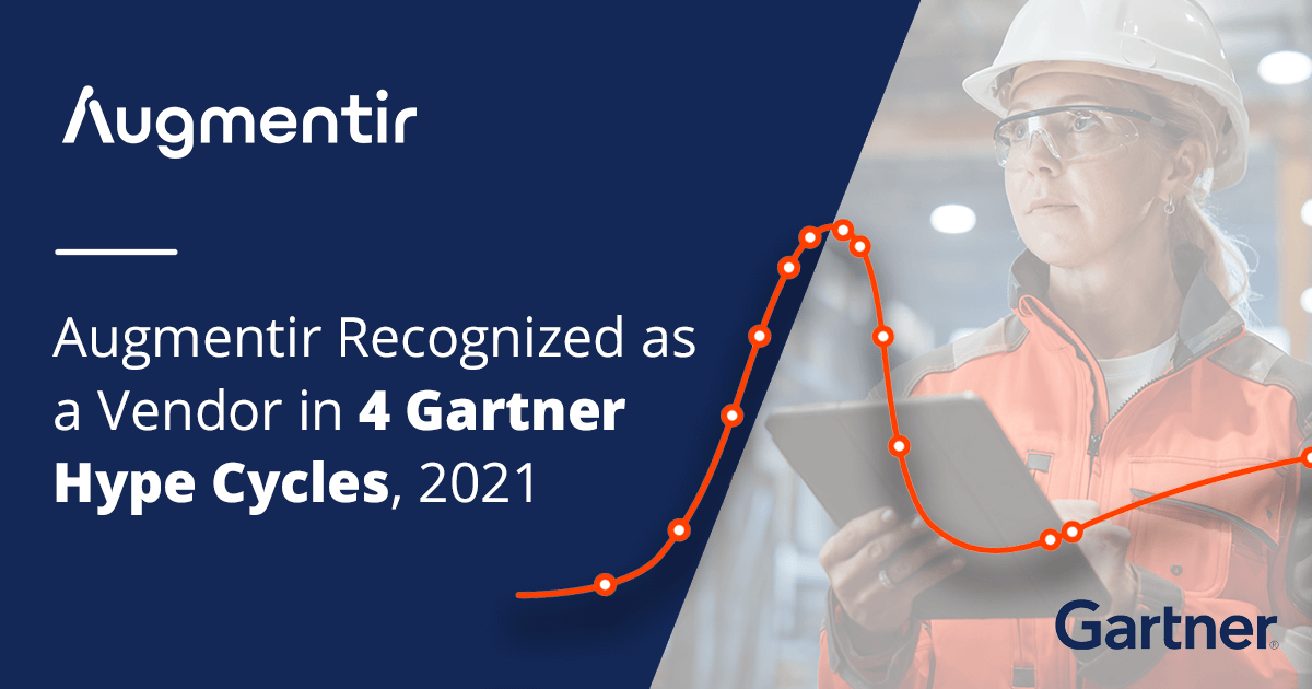 Augmentir wurde im Gartner Hype Cycle für die digitale Transformation der Fertigung ausgezeichnet