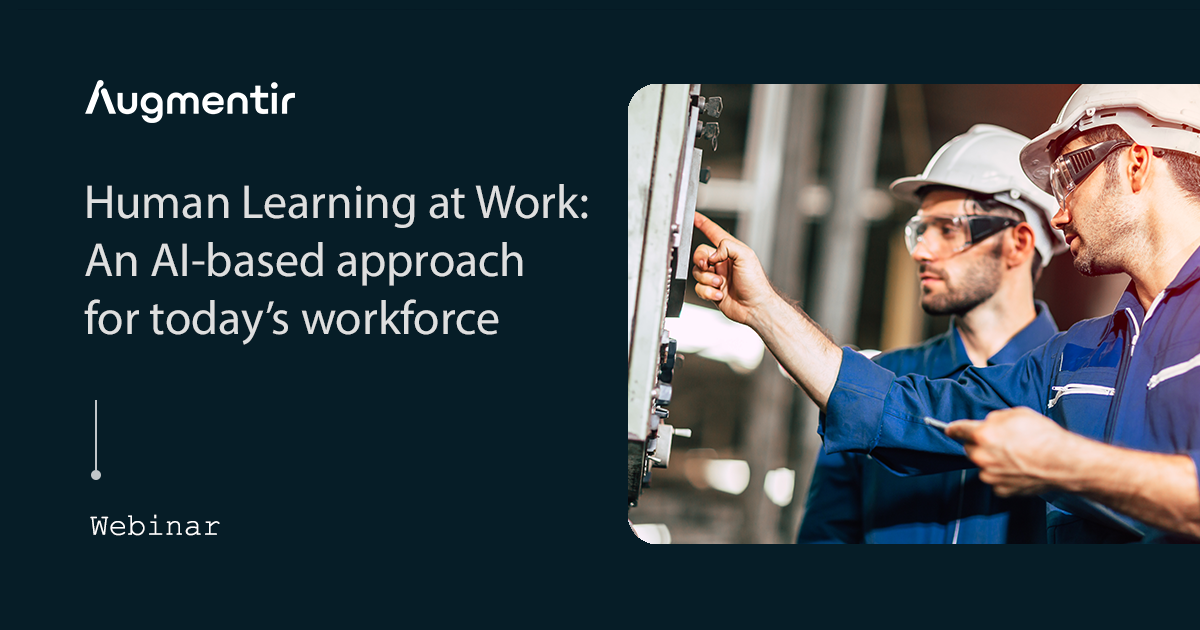 Webinar - Human Learning at Work