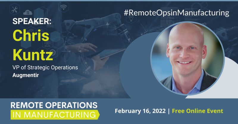 remote operations in manufacturing