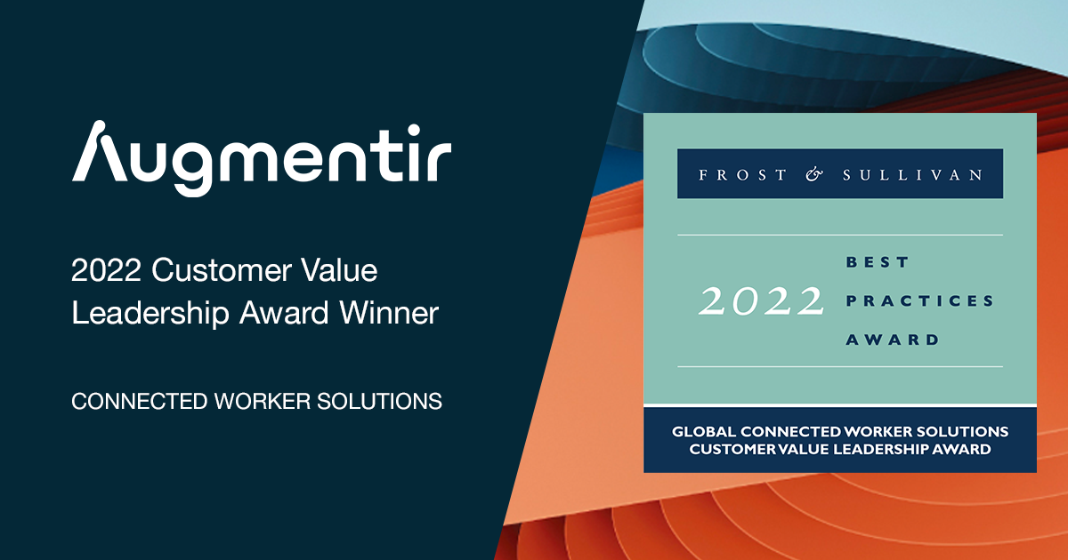 Augmentir awarded Frost & Sullivan Best Practice Award