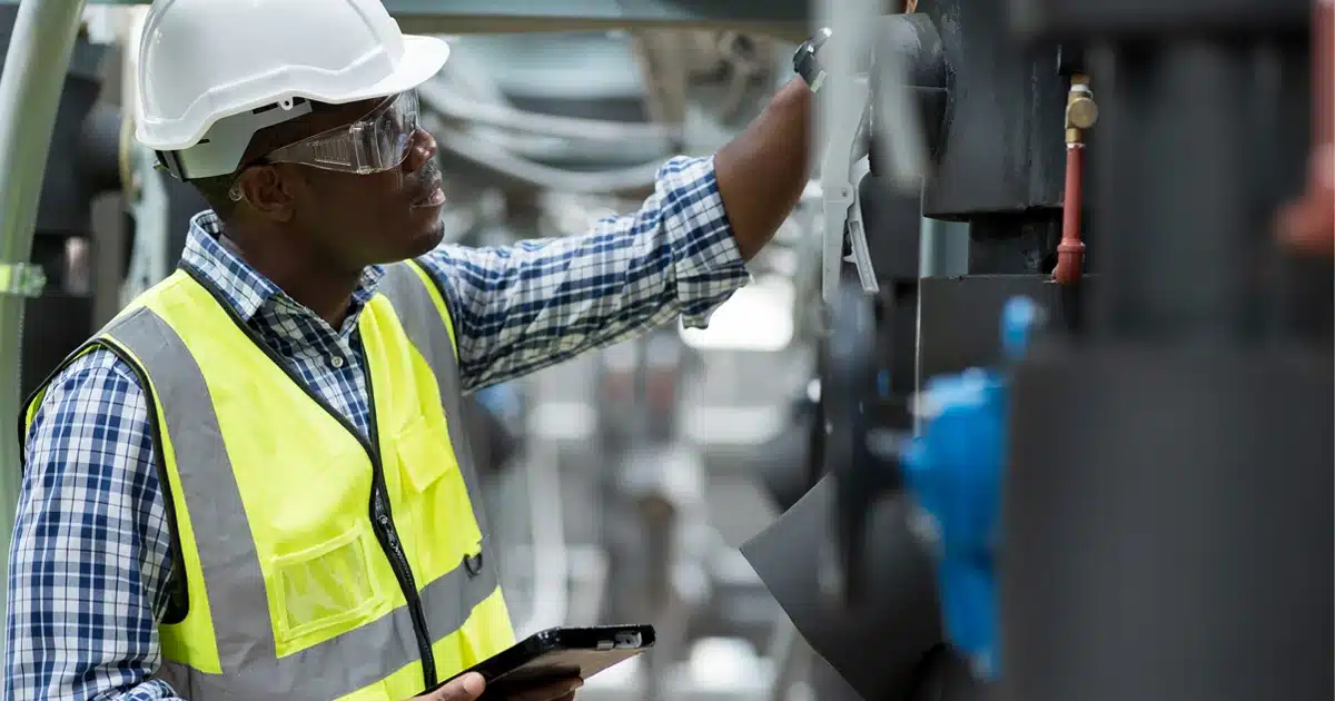 Gesamtproduktive Wartung in einer Fabrik