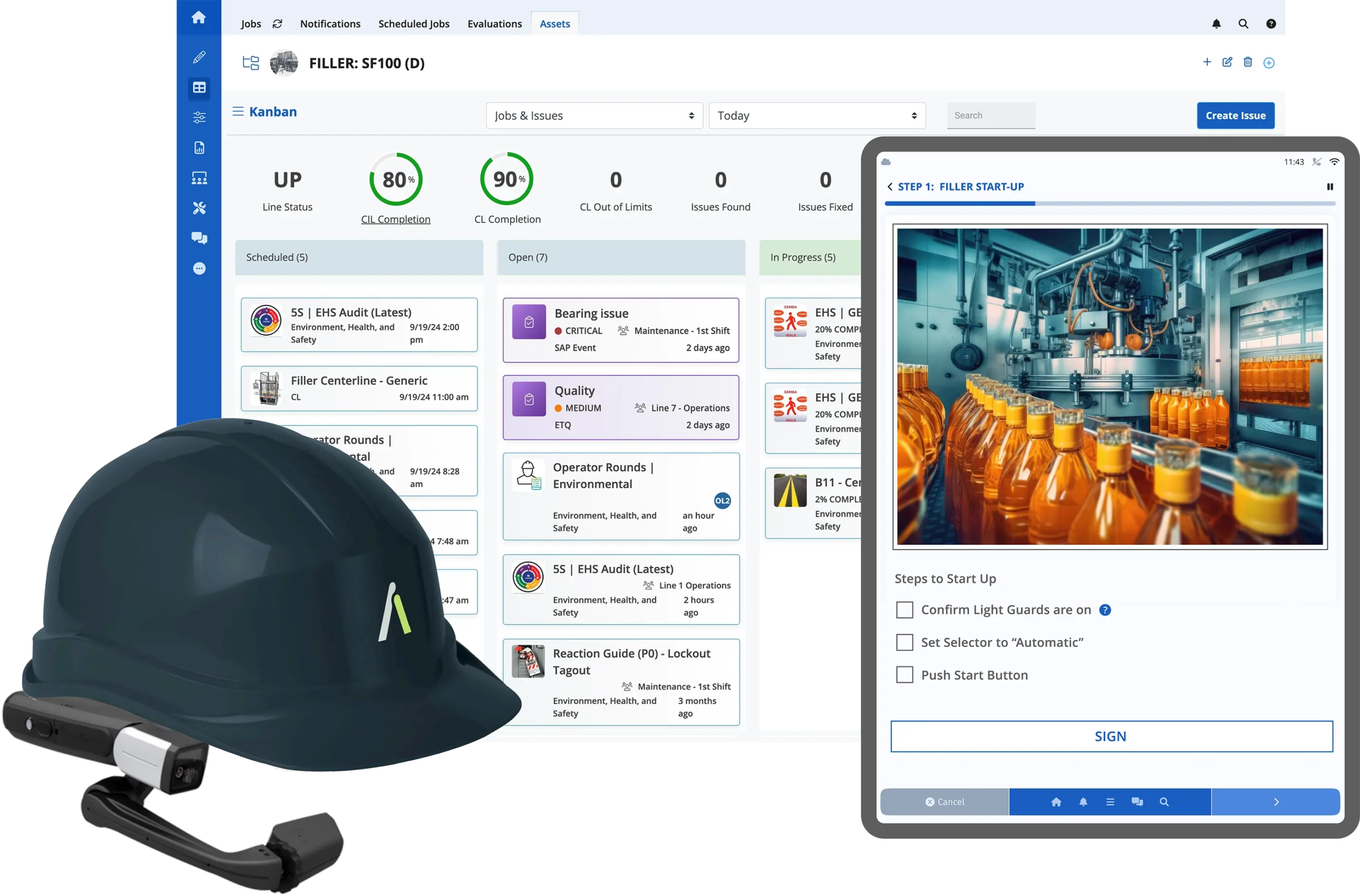 Augmentir Connected Worker-Plattform Multiplattform