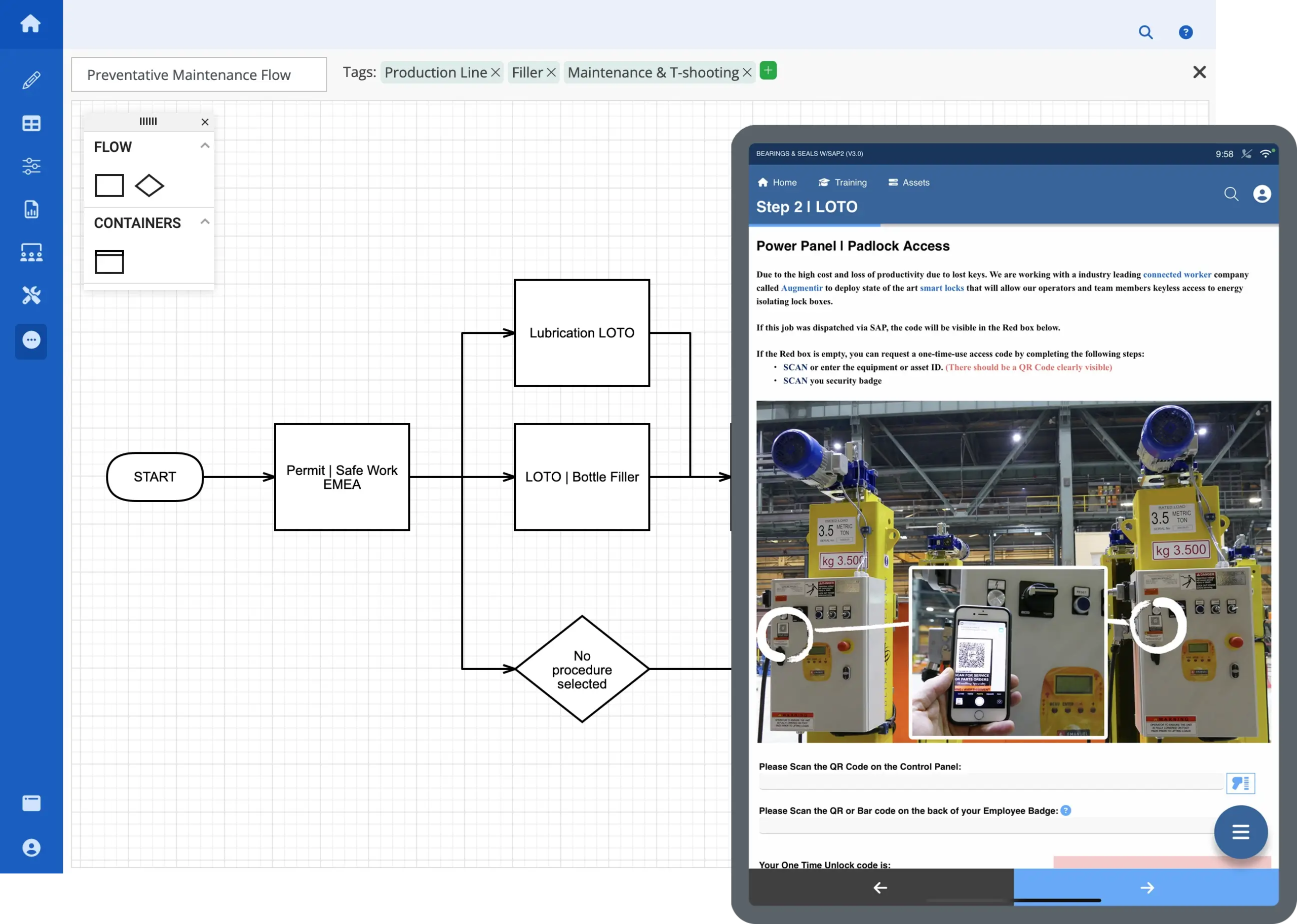 digitale Workflows in der Fertigung mit digitalen Arbeitsanweisungen