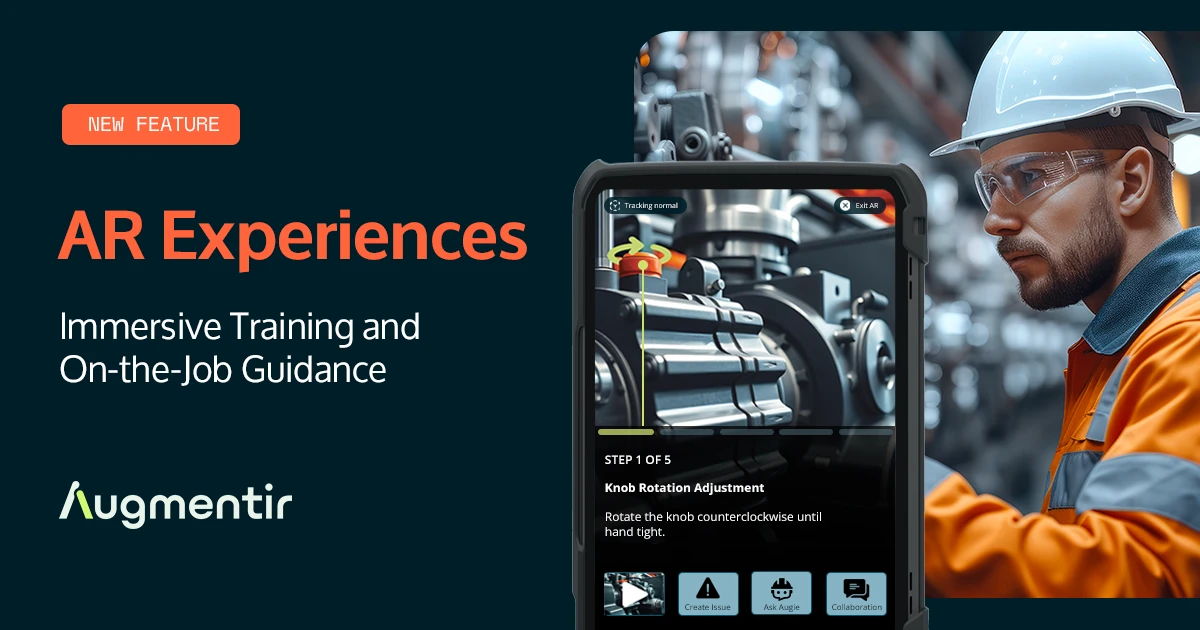 augmentir augmented reality ar for connected workers in manufacturing