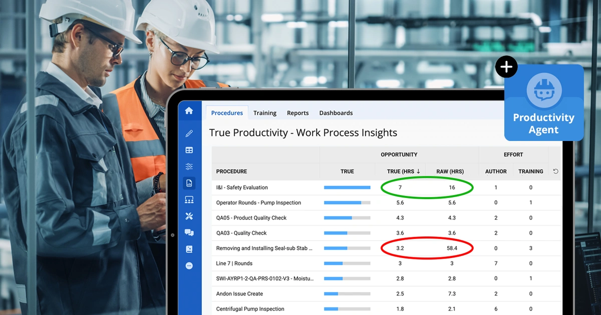 augmentir true productivity ai optimized time and motion studies