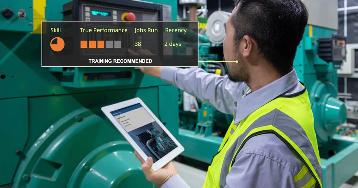 using augmentir to improve ojt on the job training for manufacturing frontline workers
