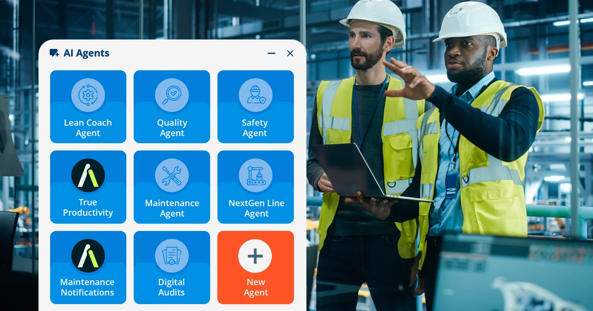 Industrielle KI-Agenten mit Augmentierung