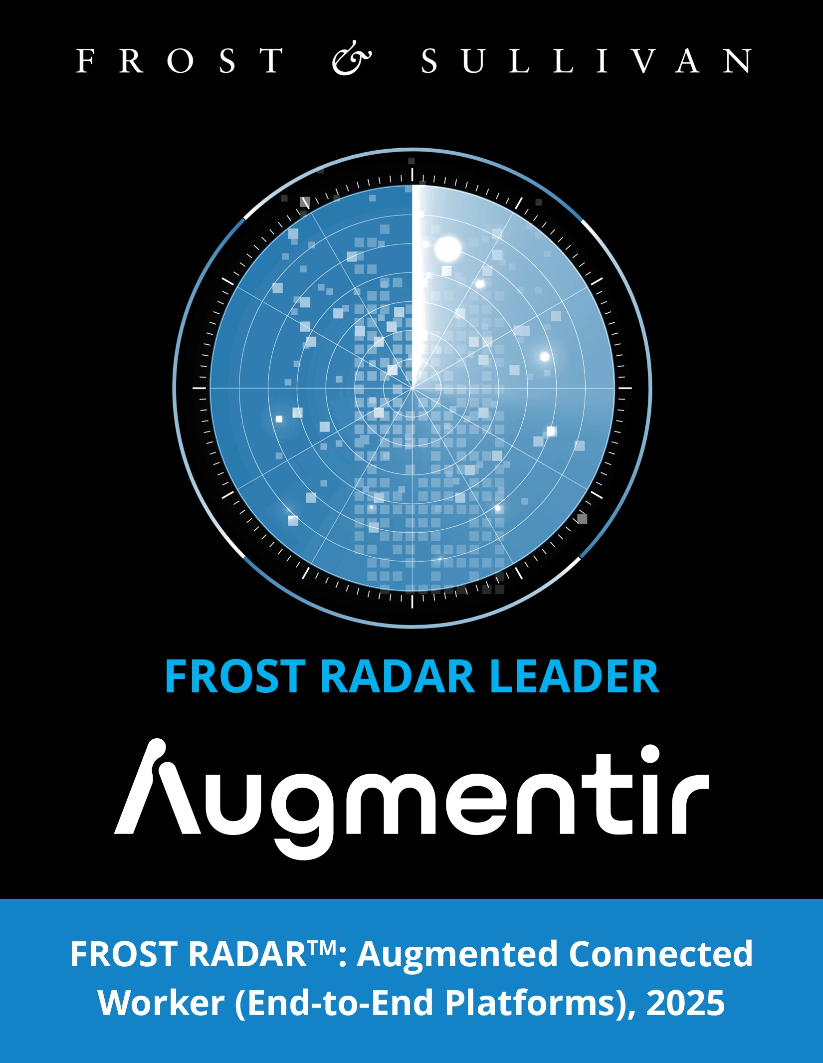 augmentir named a leader and top innovator in frost sullivan 2025 augmented connected worker radar report